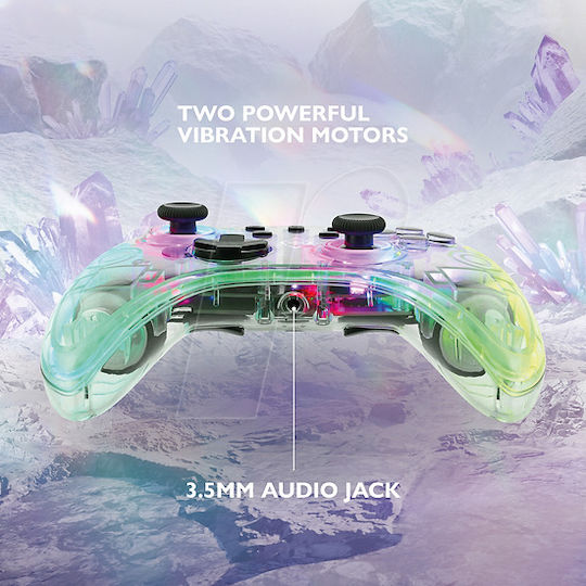 Deltaco DTG GAM-149-T Wireless Gamepad pentru Switch Transparent