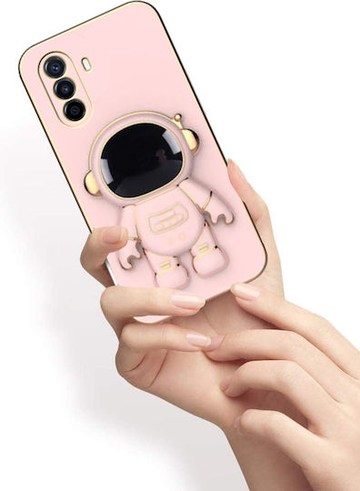 Back Cover Σιλικόνης Ροζ (Huawei Nova Y70)