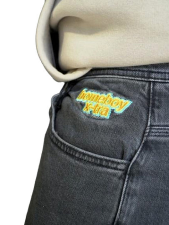 X-tra Ανδρικό Παντελόνι Τζιν με Slim Baggy Εφαρμογή Γκρι