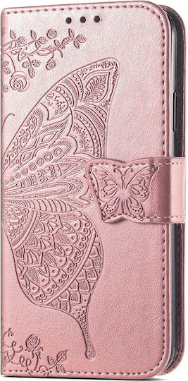 Book Piele artificială / Plastic / Silicon Roz (TCL 40 NXTPAPER 4G - TCL 40 NXTPAPER)