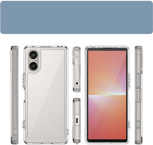 Umschlag Rückseite Silikon Transparent (Xperia 5 V)