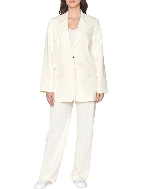 Women's Blazer Εκρού