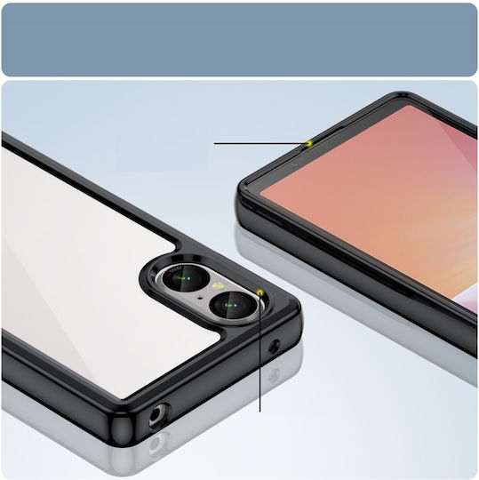 Umschlag Rückseite Silikon Transparent (Xperia 5 V)