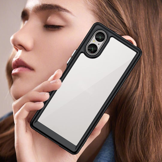 Umschlag Rückseite Silikon Transparent (Xperia 5 V)