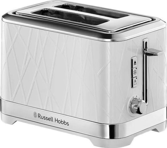 Russell Hobbs Structure Toaster 2 Slots 1050W White