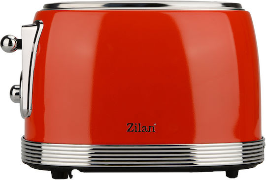 Zilan Φρυγανιέρα 2 Θέσεων 850W Κόκκινη