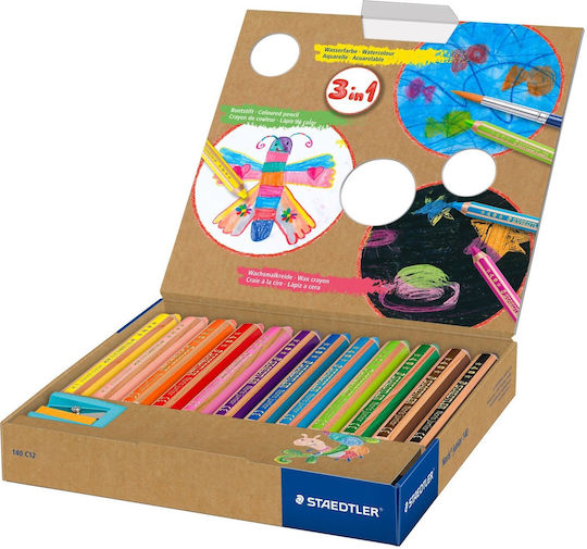 Staedtler Set von Buntstiften mit 12 Farben