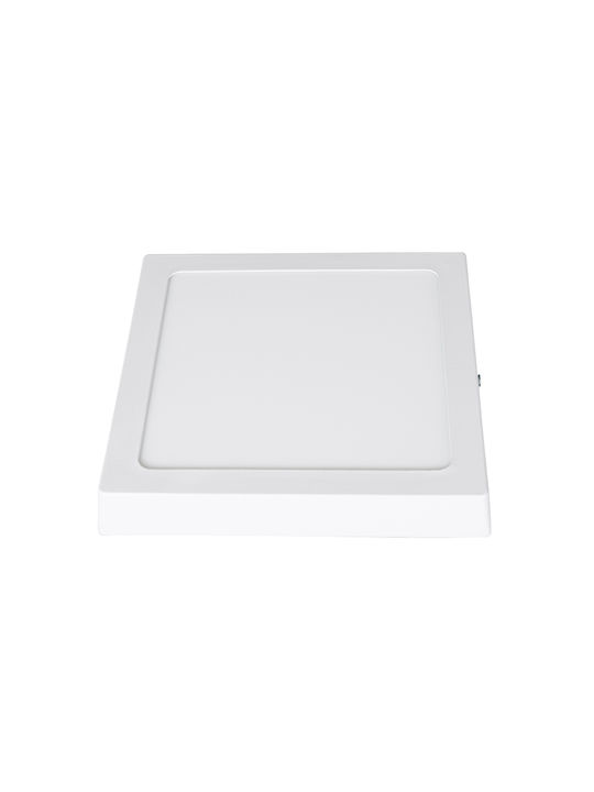 GloboStar Rundes Außen-LED-Panel 20W mit Warmweißem Licht 2700K 22cm