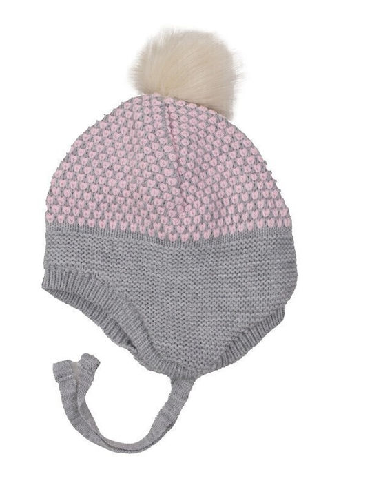 Kinder Mütze Gestrickt Rosa