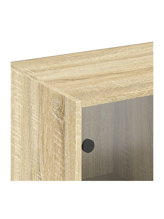 Sonoma Beech Bookcase 204x37x75cm
