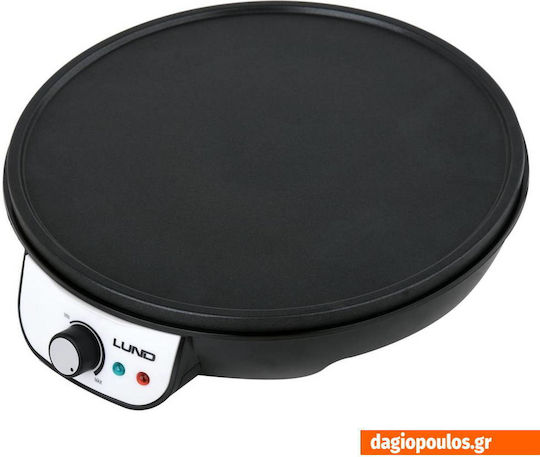 Lund Lund TO-67470 Κρεπιέρα 30cm Μαύρη 1000W