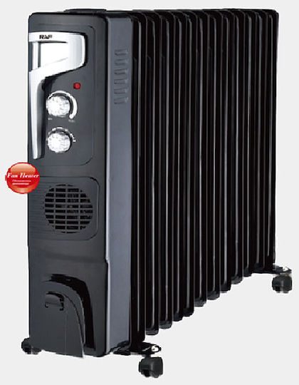 Newest R1329 Καλοριφέρ Λαδιού με 13 Φέτες 2900W