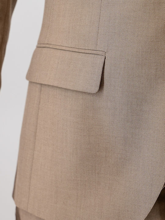 Мъжки Костюм Beige