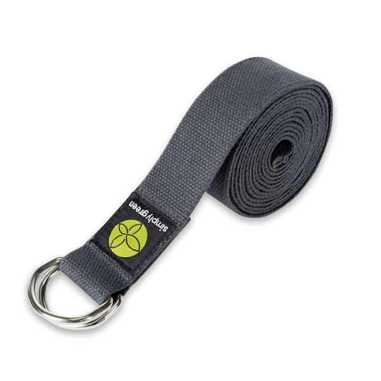 Simply Green Yoga Belt in Gray Color