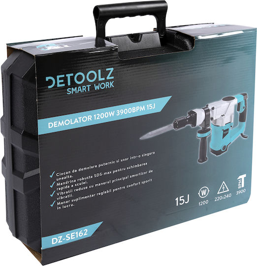 Detoolz Percuție Ciocan rotopercutor Electrică 1200W cu Suport SDS Plus DZ-SE162