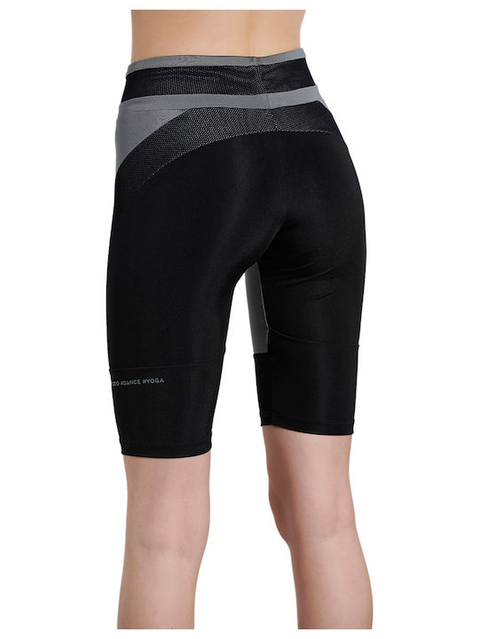 BodyTalk Ausbildung Frauen Fahrrad Leggings Hochgeschnitten Μαύρο