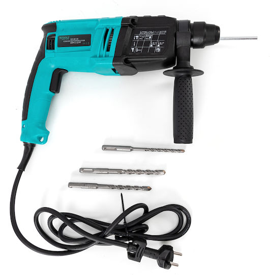 Detoolz DZ-SE130 Ciocan Rotopercutor Electric 600W cu Priză SDS Plus