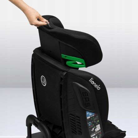 Lionelo Bastian Rwf Scaun Auto pentru Copii i-Size cu Isofix Carbon negru 0-36 kg