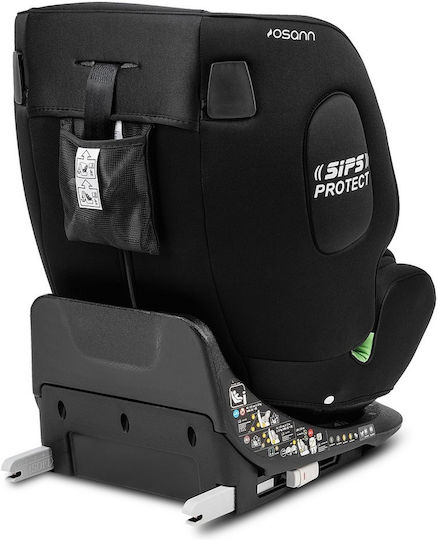 One 360° S Car Seat i-Size with Isofix All Black 0-36 kg