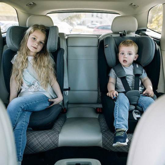 Rider Καθισματάκι Αυτοκινήτου i-Size με Isofix Grey
