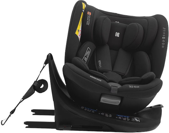 Kikka Boo i-Tour Детско Столче за Кола i-Размер с Isofix Тъмно сиво 0-36 кг