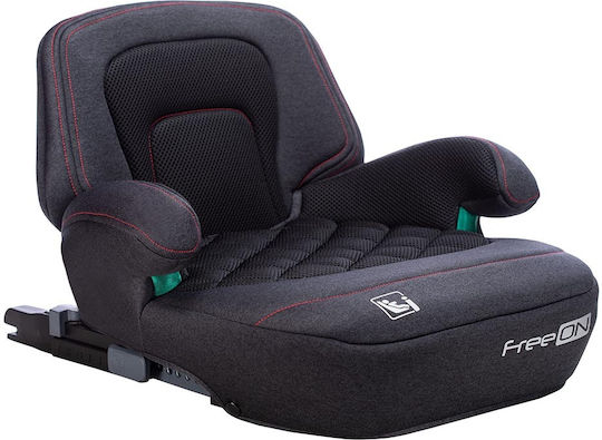 FreeOn Cosmo Plus Детско Столче за Кола High-back Booster i-Размер с Isofix Черно