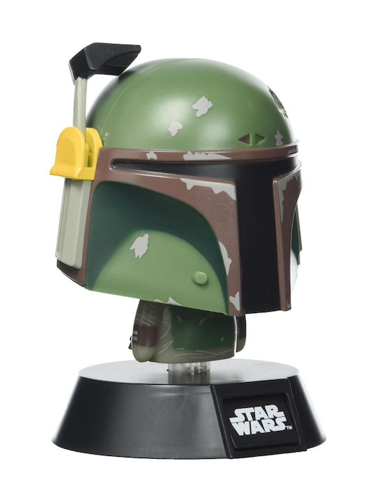 Paladone Lampă decorativă pentru copii Boba Fett Icon Light Verde 10εκ.