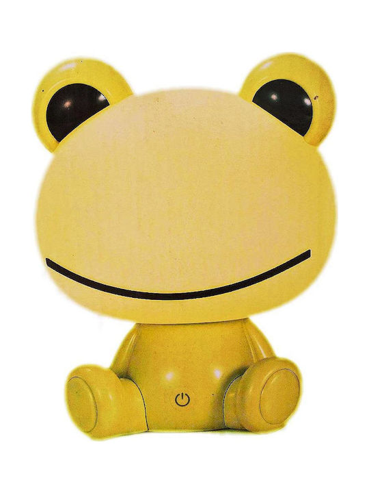Decobebe Lumini LED Lampă decorativă pentru copii Atingere Frogy Verde 19.5x16.5cm