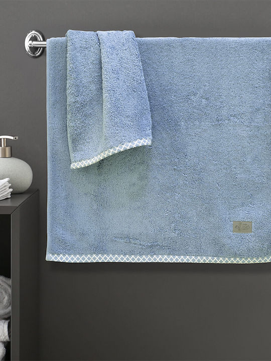 Lino Home Hand Towel 30x50cm. Denim