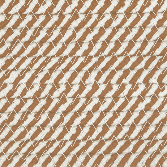 vidaXL Καλάθι Αποθήκευσης Υφασμάτινο Καφέ 51x51x33cm