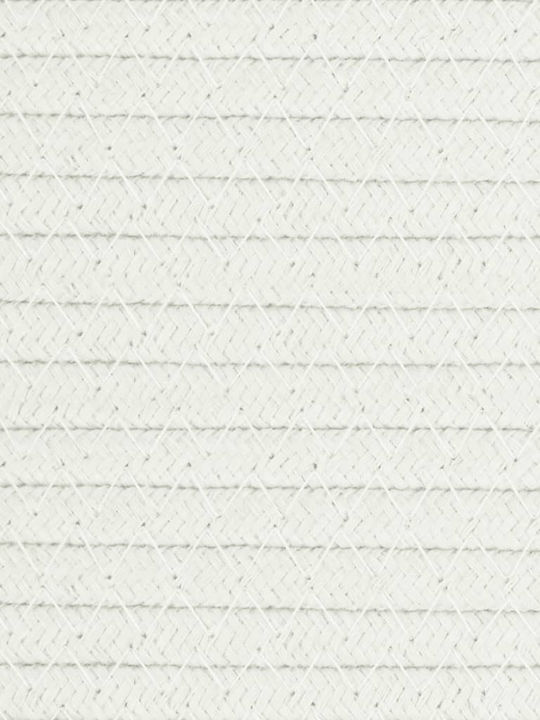 vidaXL Storage Basket Fabric Gray 43x43x38cm 1pcs