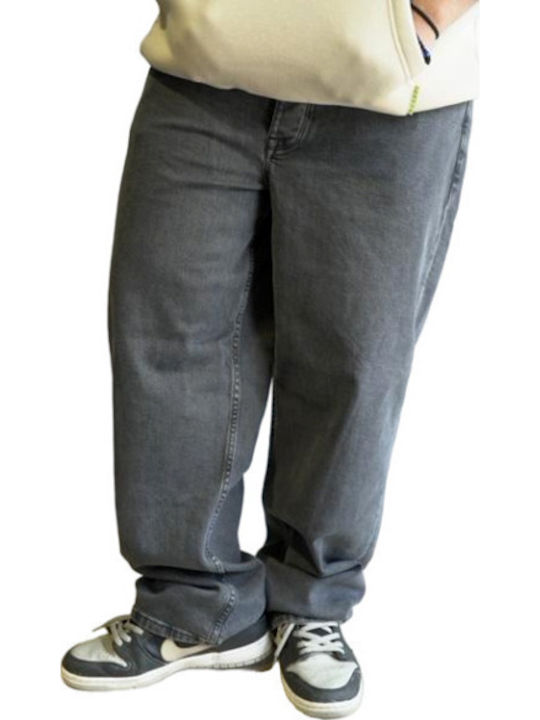 X-tra Ανδρικό Παντελόνι Τζιν με Slim Baggy Εφαρμογή Γκρι