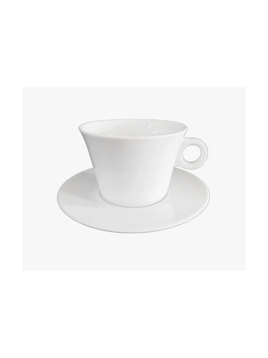 Oriana Ferelli Porcelain Coffee Cup Set White 6pcs