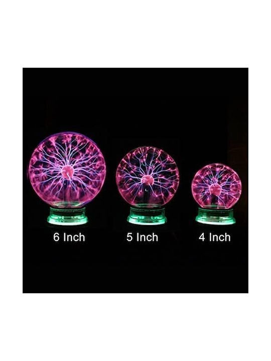 Lustră Decorativă Plasma Ball Negru