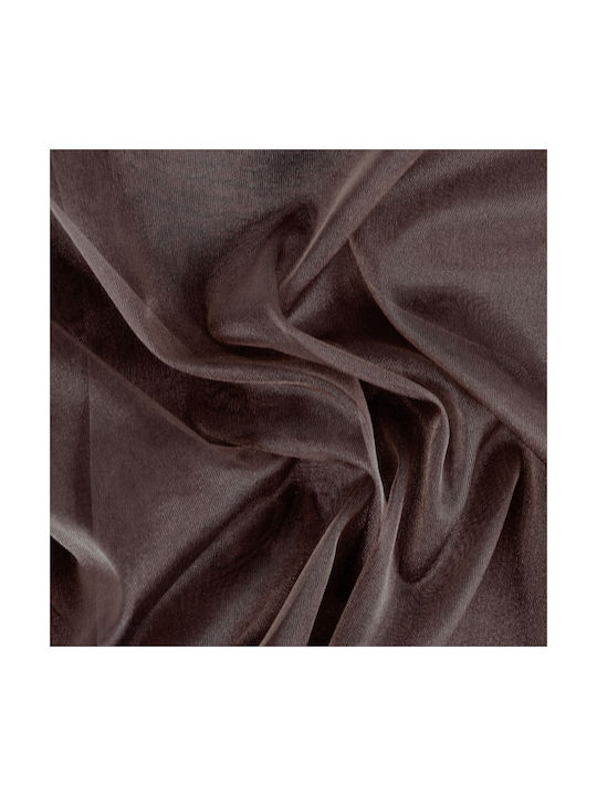 Saray Home Saray Home Vorhang Für Fenster Mit Bleistiftfalten Braune 280x140cm