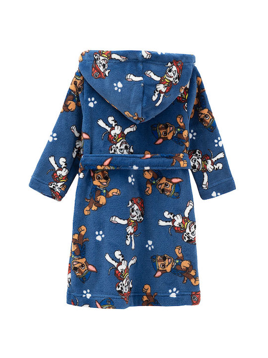 Cool Club Kinder Bademantel Winterlich Blue Paw Patrol