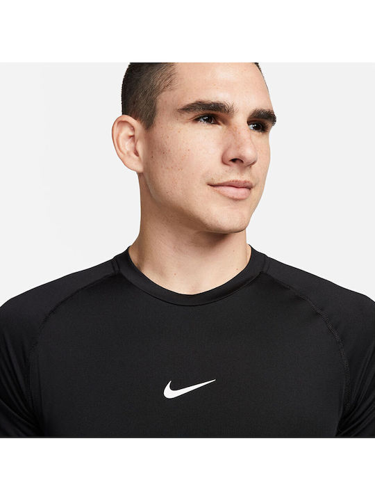 Pro Dri-Fit Sportliches T-Shirt Schwarz