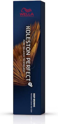 Wella Koleston Perfect Me+ Deep Browns Vopsea de Păr 4/75 Castanii Cafea Maoni 60ml