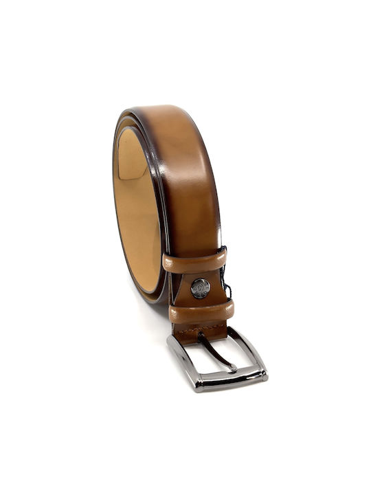 Legend Accessories Men's Leather Belt Brown