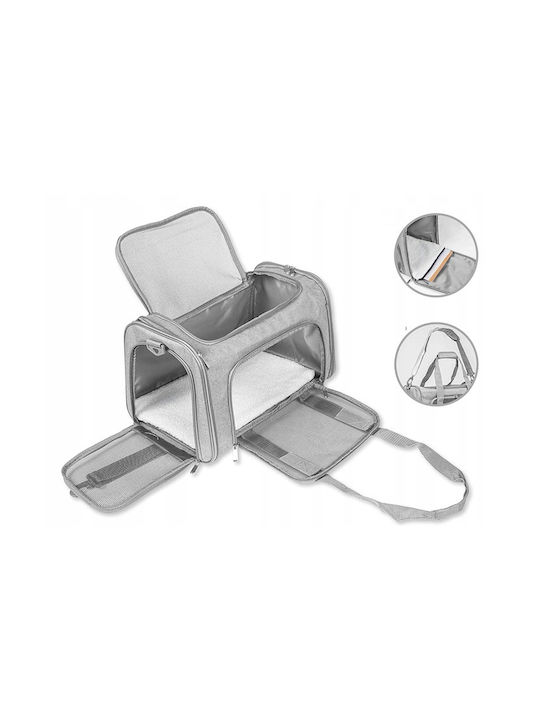 Cat Carrier Bag Gray