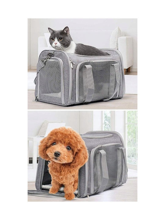 Cat Carrier Bag Gray