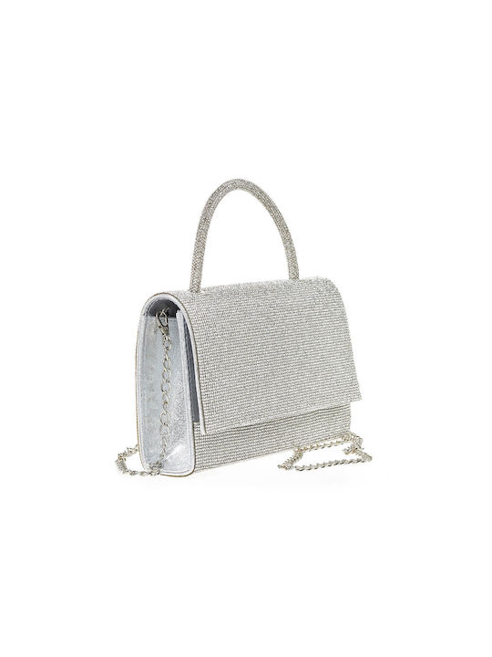 Verde Damen Tasche Hand Silber