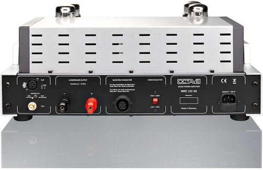 Octave MRE 220 SE (Ζεύγος) Λαμπάτος Τελικός Ενισχυτής Hi-Fi Stereo 200W/4Ω Μαύρος