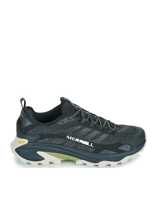 Merrell Moab Speed 2 Ανδρικά Ορειβατικά Μποτάκια Μαύρα