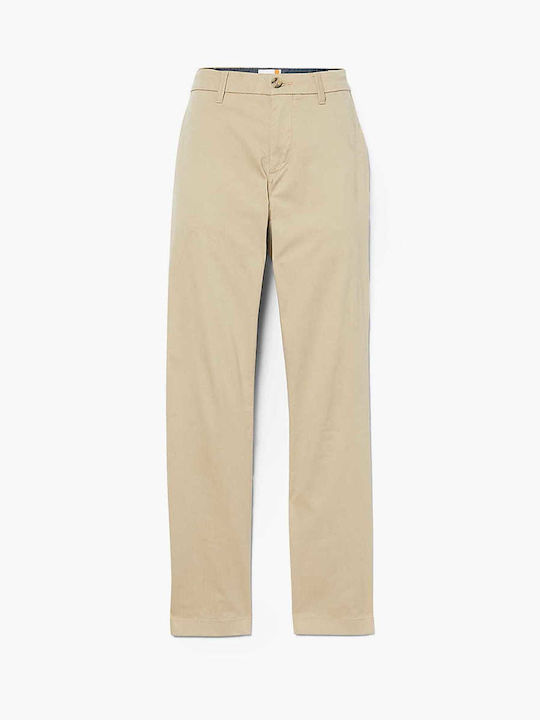 Timberland Men's Trousers Cargo Elastic Lemon Pepper