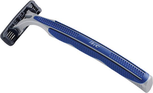 BIC Flex 3 Classic Бръсначки за еднократна употреба с 3 остриета и лубрикантна лента 4бр