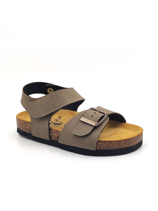 Plakton Kids' Sandals Anatomic Brown