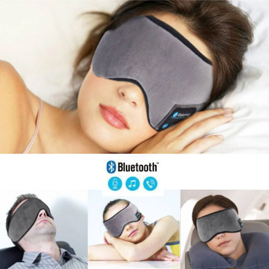 Sleep Mask with Bluetooth 55x12cm Brown