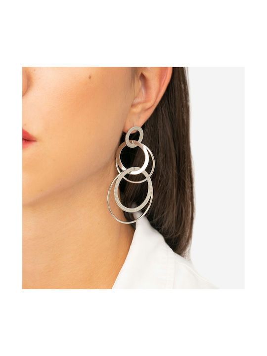 Excite-Fashion Earrings Hoops made of Steel