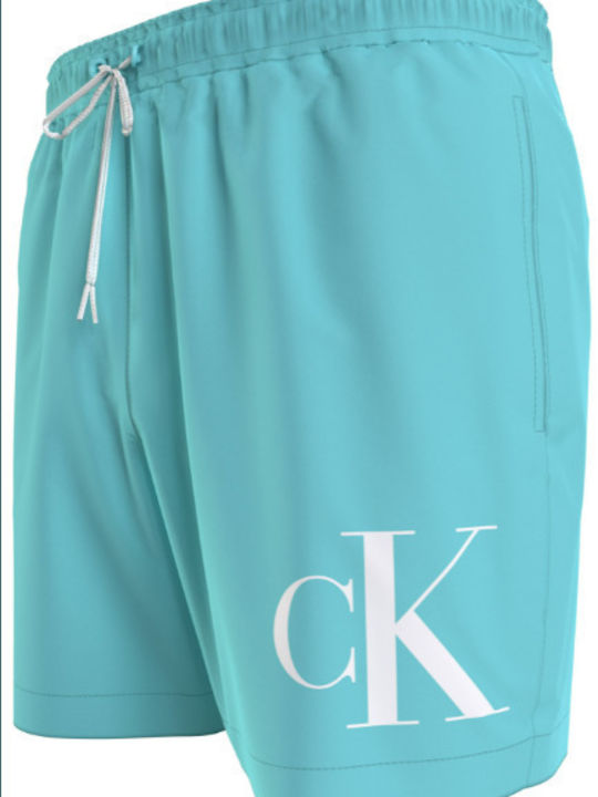 Calvin Klein Ανδρικό Μαγιό Σορτς Τυρκουαζ
